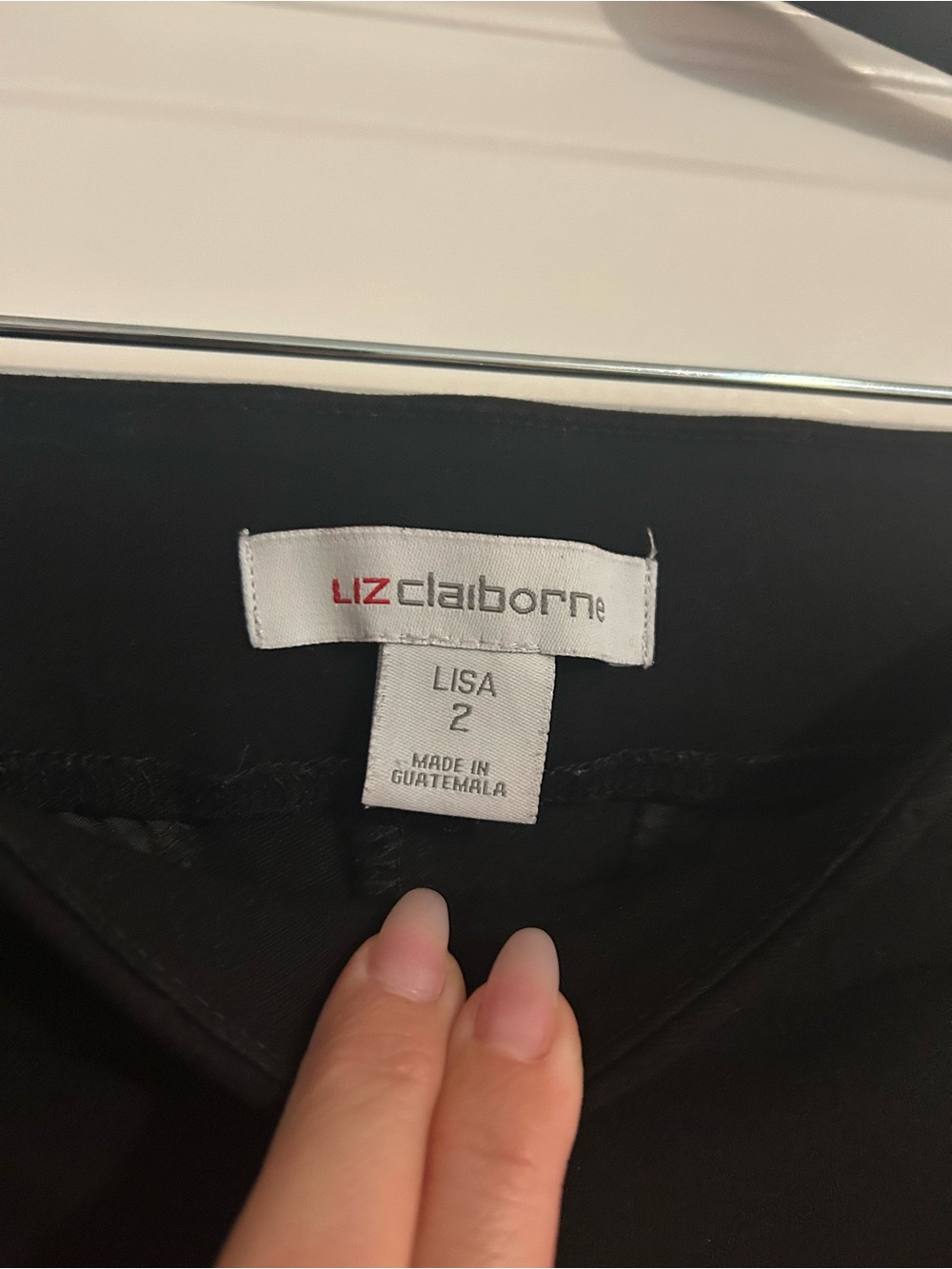 Tag on garment
